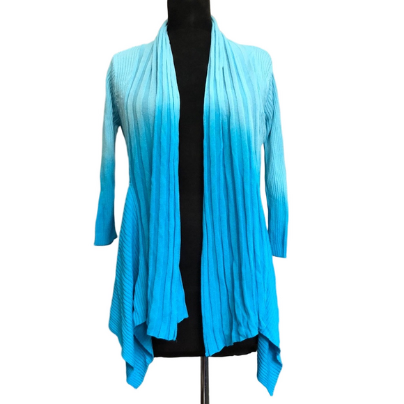 Blue Ombré Cardigan - Picture 2 of 8